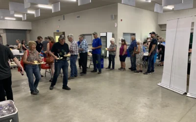 Farmers and friendly faces at Appreciation Lunch